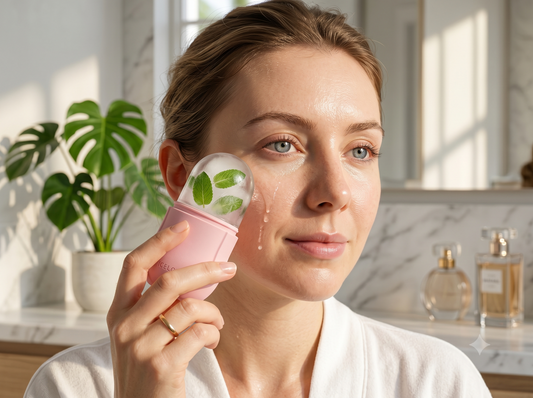 Brosse drainage lymphatique visage vs ice roller : lequel choisir ?