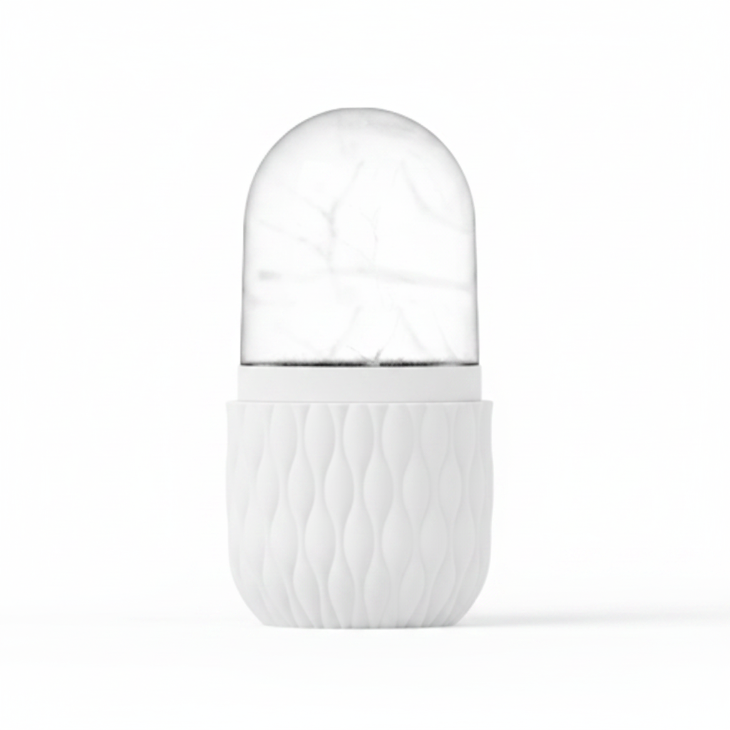 Ice Roller IceLove visage — coloris Blanc, rouleau glaçon anti-pores