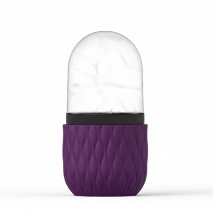 Ice Roller IceLove visage — coloris Violet, ice roller silicone réutilisable